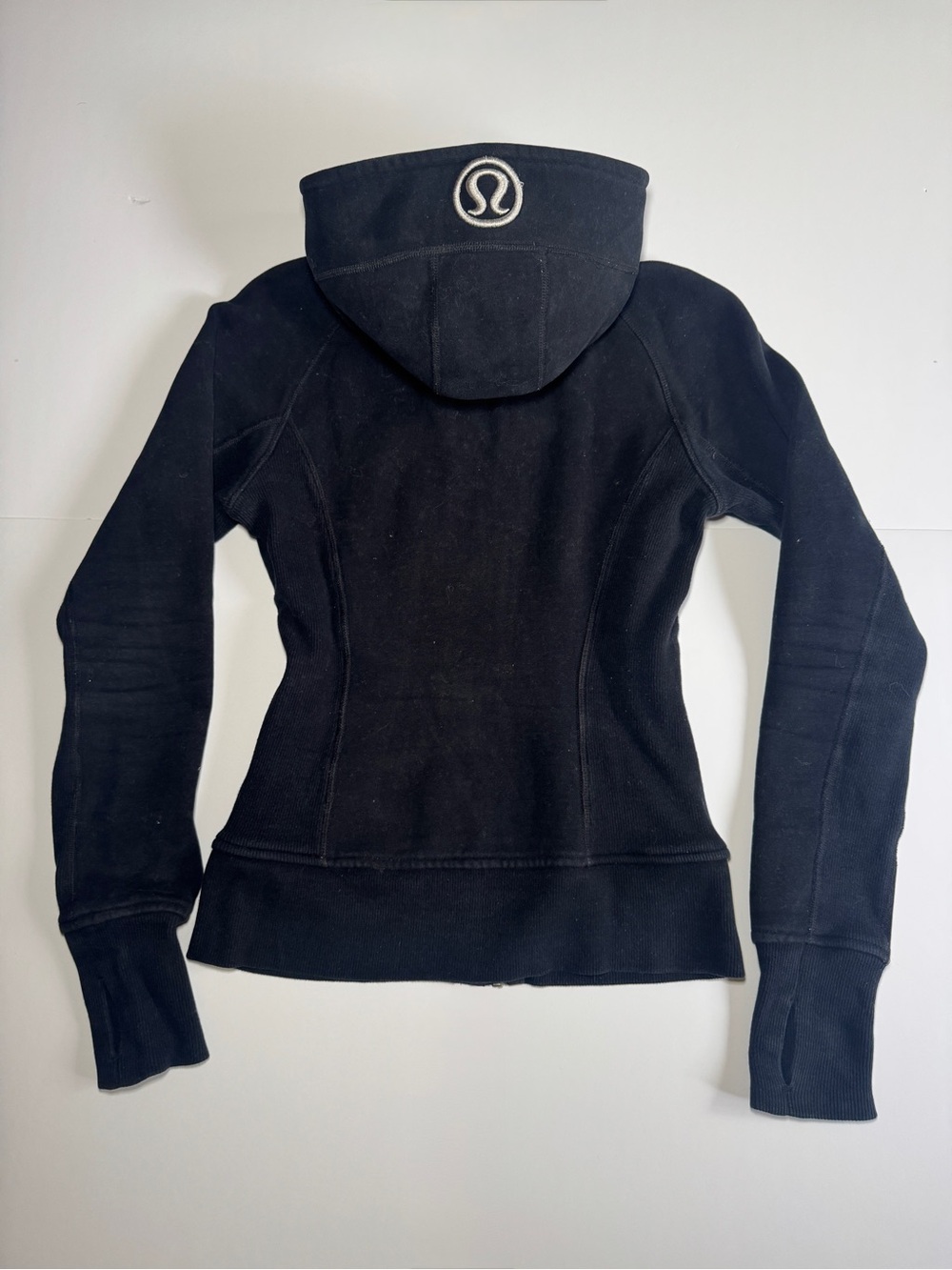 Y2K Lululemon OG Scuba Hoodie Black Full Zip Vintage Size 4